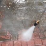fotowolot-expert - mycie wysokociśnieniowe - kostka brukowa