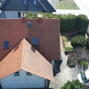 fotowolot-expert - mycie wysokociśnieniowe - dach